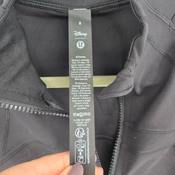 NWT Lululemon Disney x Lululemon *Define Jacket Nulu - 8 Black - Picture 11 of 12